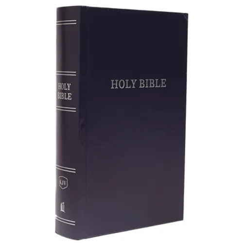 KJV, Pew Bible, Hardcover, Blue, Red Letter Edition - Hardcover
