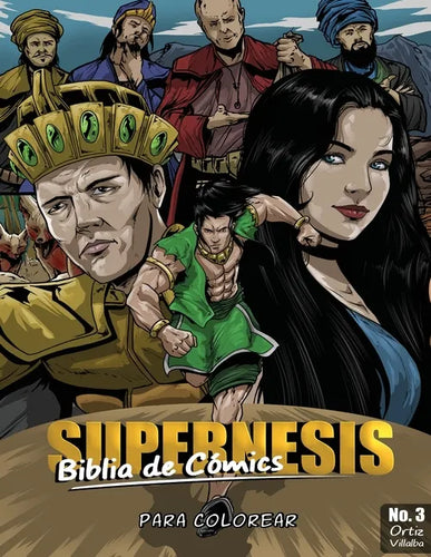 Supernensis Biblia De Comics No. 3: Para Colorear - Paperback
