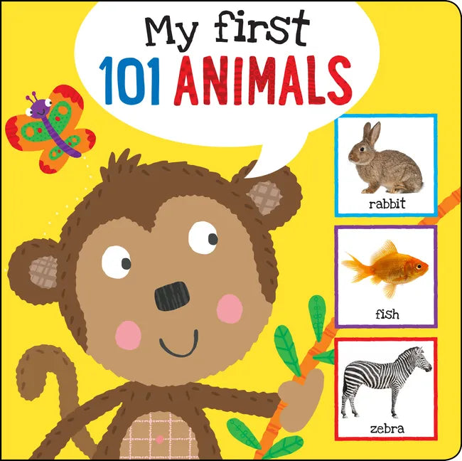 I'm Learning My First 101 Animals! Board Book