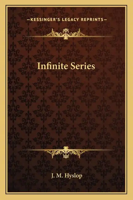 Infinite Series - Paperback