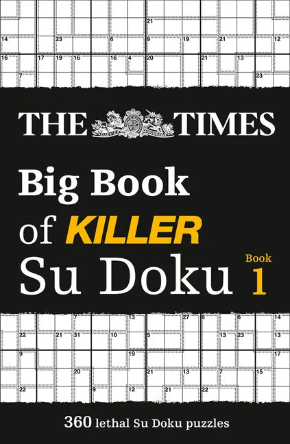 The Times Big Book of Killer Su Doku: Book 1: Volume 1 - Paperback