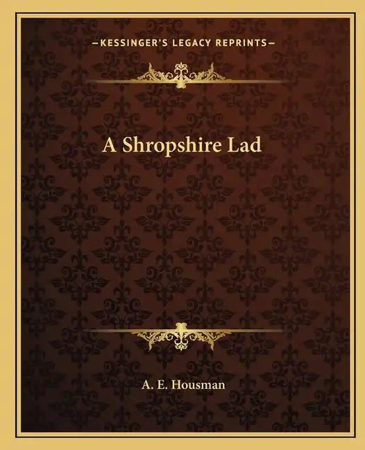A Shropshire Lad - Paperback