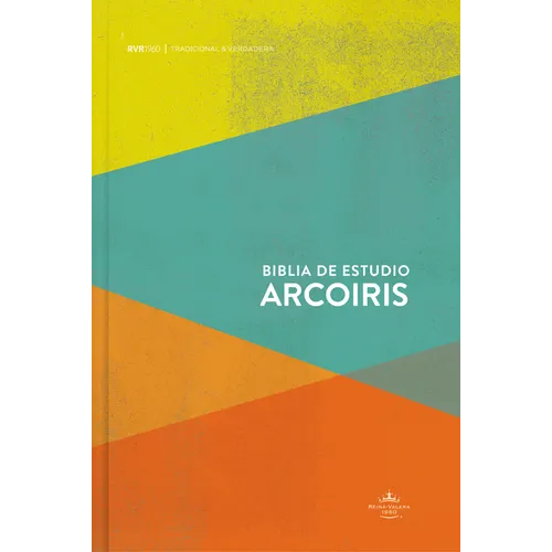 Rvr 1960 Biblia de Estudio Arcoiris, Multicolor Tapa Dura - Hardcover