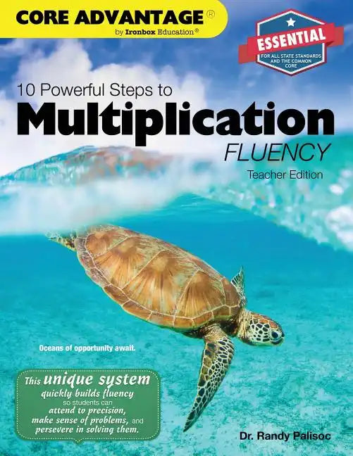 10 Powerful Steps to Multiplication Fluency, Teacher Edition - Paperback