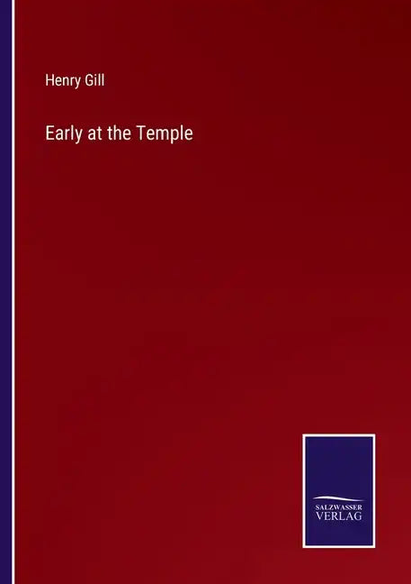 Early at the Temple - Paperback
