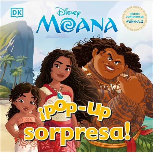 ¡Pop-Up Sorpresa! Disney Moana (Pop-Up Peekaboo! Disney Moana) - Board Book