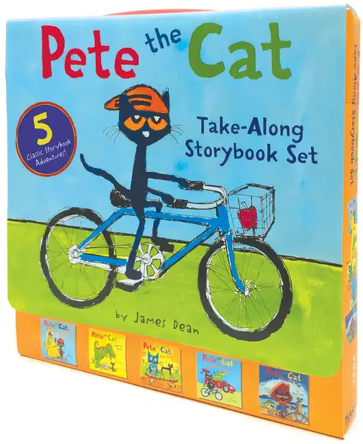 Pete the Cat Take-Along Storybook Set: A Box of 5 Books - Boxed Set