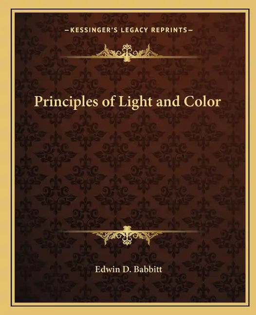 Principles of Light and Color - Paperback