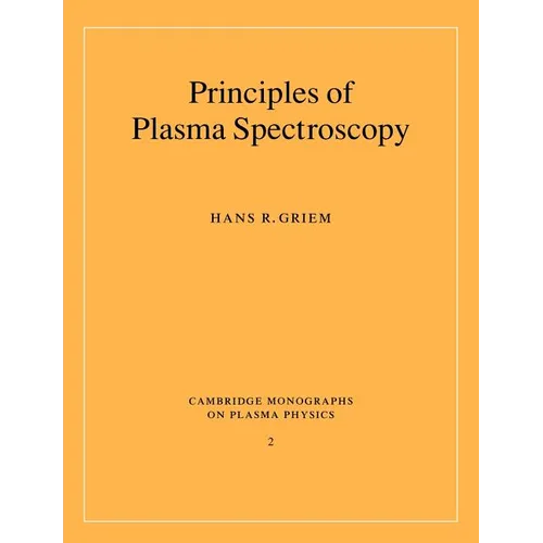 Principles of Plasma Spectroscopy - Paperback
