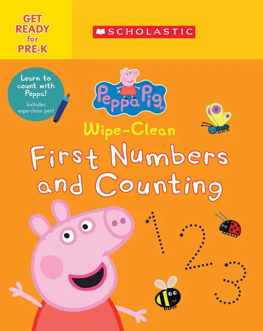 Wipe-Clean First Numbers and Counting (Peppa Pig) - Paperback