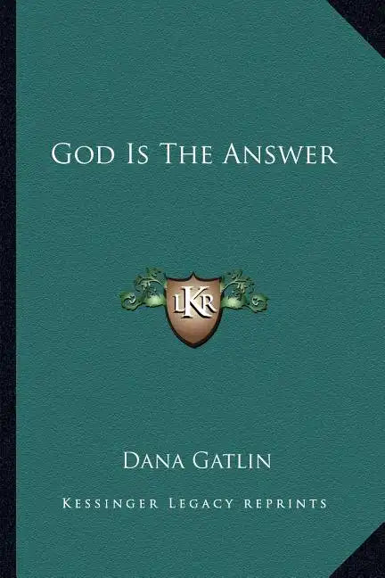 God Is the Answer - Paperback