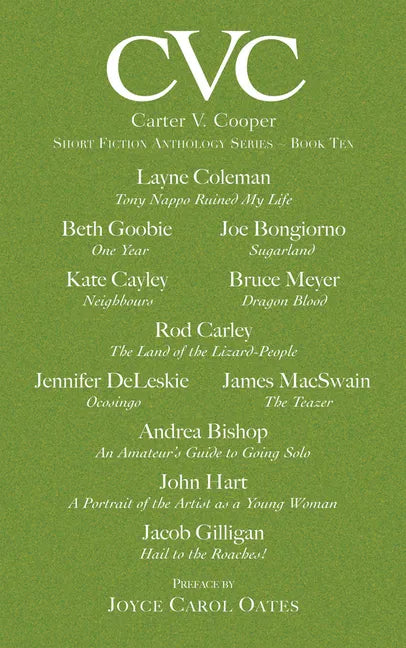 Cvc10 Carter V Cooper Short Fiction Anthology: Book Ten - Paperback