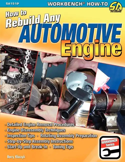How to Rebuild Any Automotive Engine - Paperback