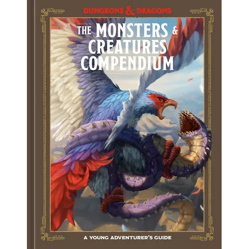 The Monsters & Creatures Compendium (Dungeons & Dragons): A Young Adventurer's Guide - Hardcover