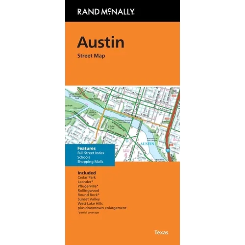 Rand McNally Folded Map: Austin Street Map - Mass Market Paperbound