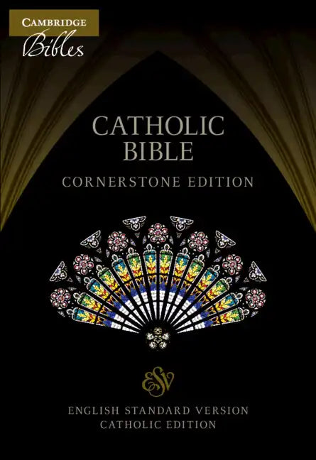 Esv-Ce Catholic Bible, Cornerstone Edition, Black Imitation Leather, Esc662: T - Leather