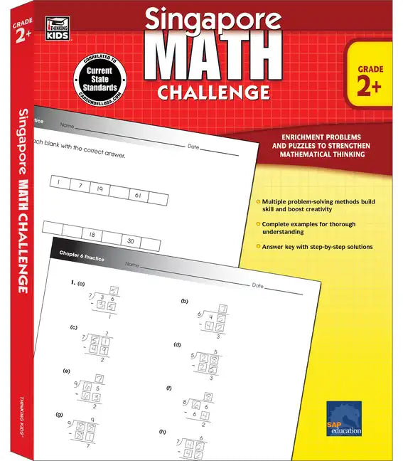 Singapore Math Challenge, Grades 2 - 5: Volume 18 - Paperback