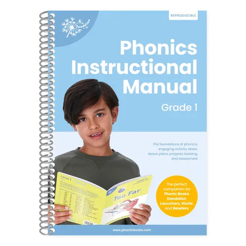 Phonic Books Dandelion Instructional Manual Grade 1: The Foundations of Phonics, Engaging Activity Ideas, Lesson Plans, Progress Tracking and Assessme - Paperback