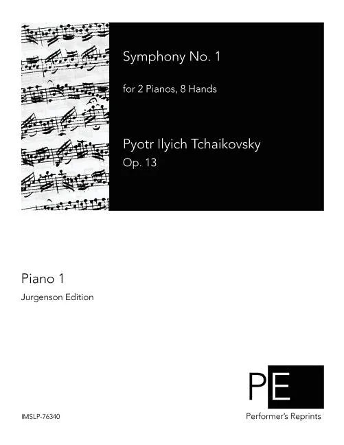 Symphony No. 1: Piano 1 - Paperback