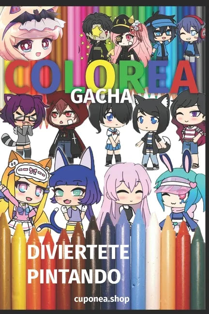 Colorea Tus Gacha - Paperback