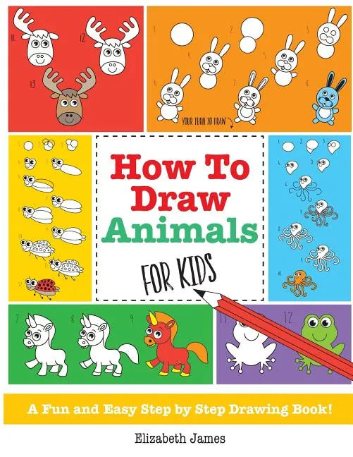 How To Draw Animals for Kids - Paperback