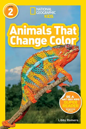 Animals That Change Color (National Geographic Kids Readers, Level 2) - Paperback
