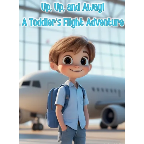 Up, Up, and Away! A Toddler's Flight Adventure - Hardcover