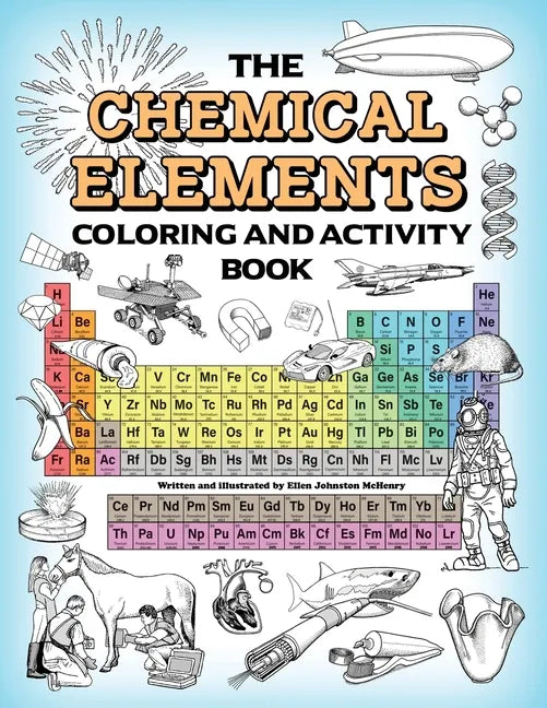 The Chemical Elements Coloring and Activity Book - Paperback