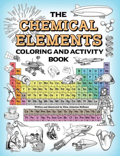 The Chemical Elements Coloring and Activity Book - Paperback