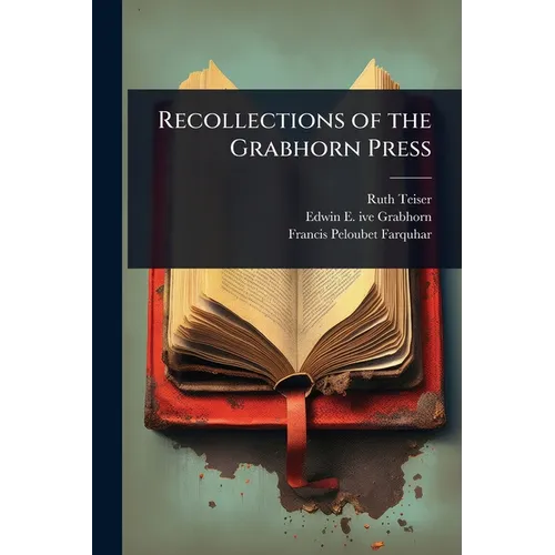 Recollections of the Grabhorn Press - Paperback
