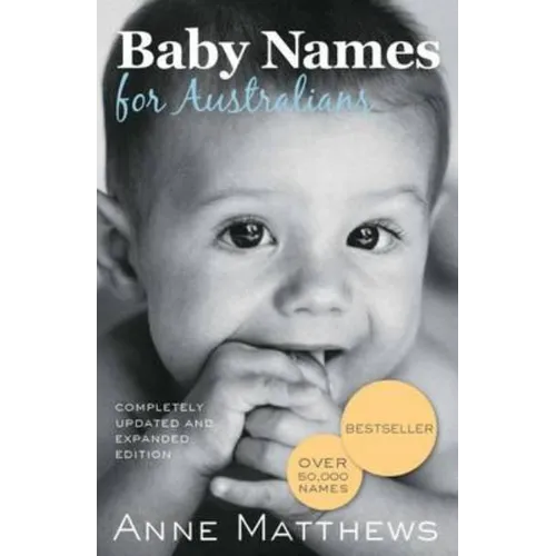 Baby Names for Australians - Paperback