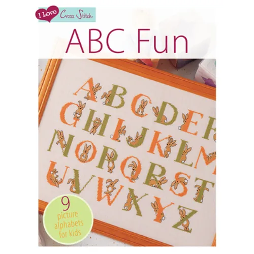 I Love Cross Stitch - ABC Fun: 9 Picture Alphabets for Kids - Paperback