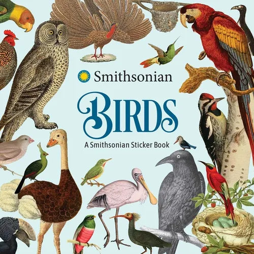 Birds: A Smithsonian Sticker Book - Paperback