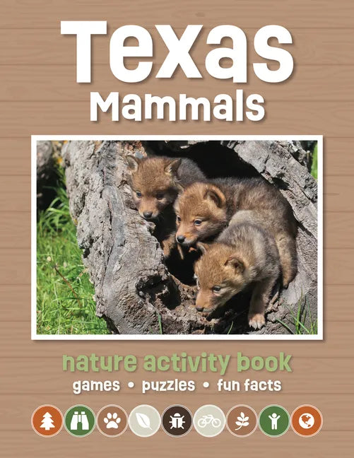 Texas Mammals Nature Activity Book - Paperback