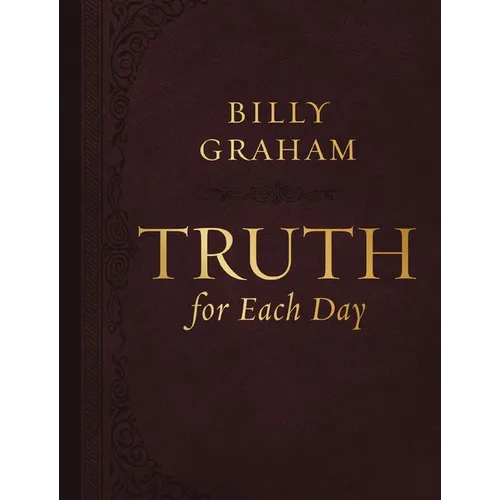 Truth for Each Day, Large Text Leathersoft: A 365-Day Devotional - Imitation Leather