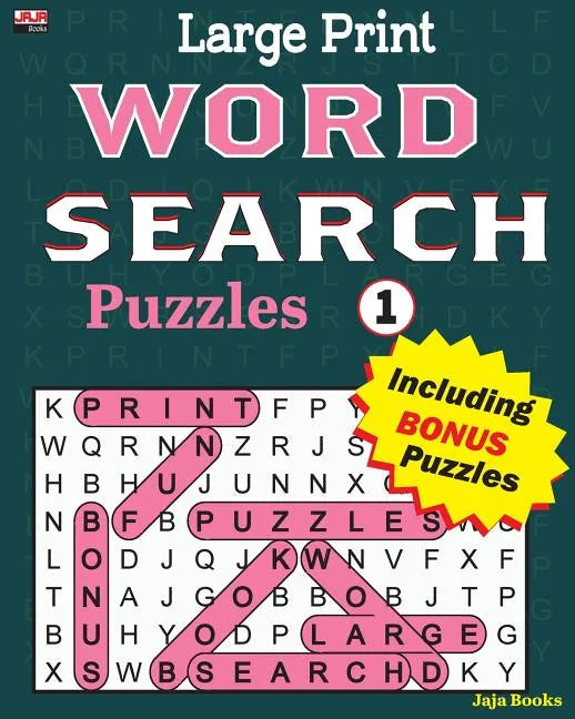 Large Print WORD SEARCH Puzzles - Paperback