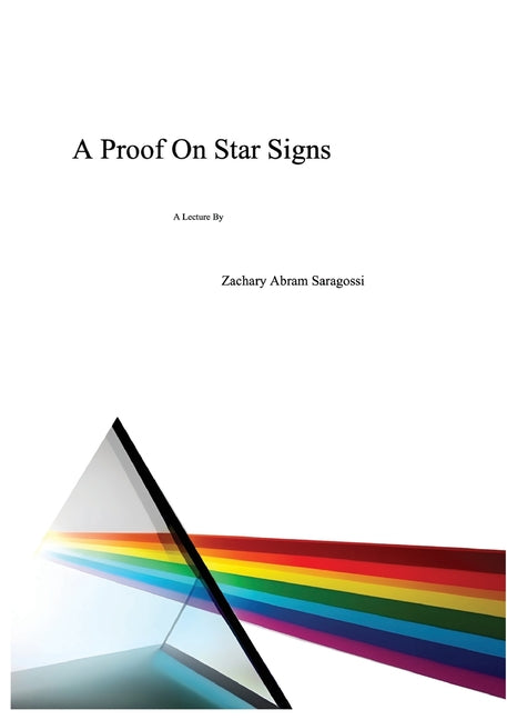 A Proof On Star Signs: A Lecture By - Paperback