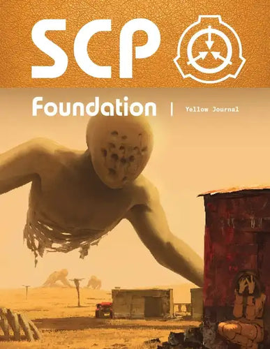 Scp Foundation Art Book Yellow Journal - Hardcover