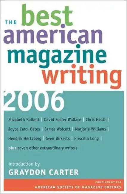 The Best American Magazine Writing - Paperback