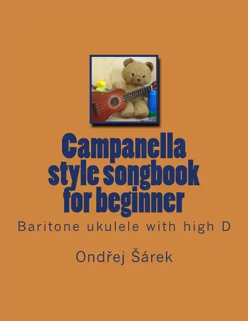Campanella style songbook for beginner: Baritone ukulele with high D - Paperback
