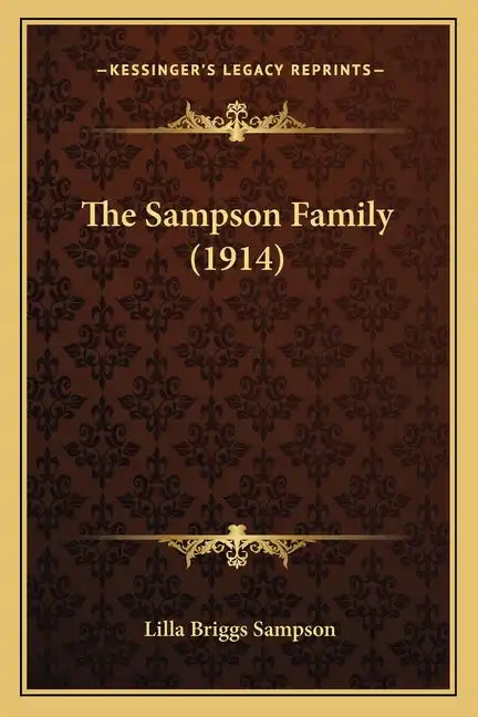 The Sampson Family (1914) - Paperback