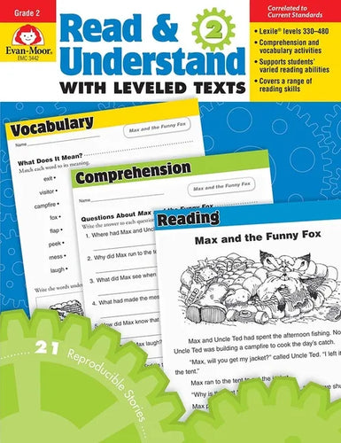 Read and Understand with Leveled Texts, Grade 2 Teacher Resource - Paperback