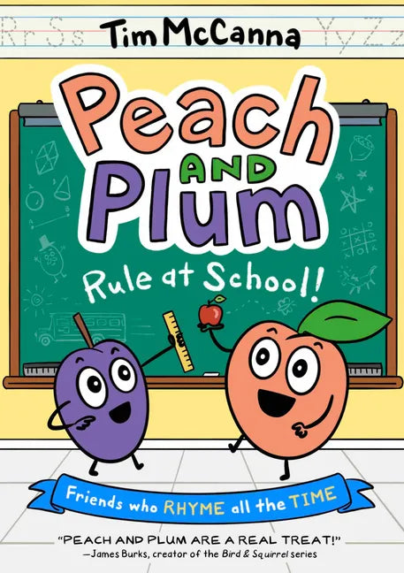 Peach and Plum: Rule at School! (a Graphic Novel) - Hardcover