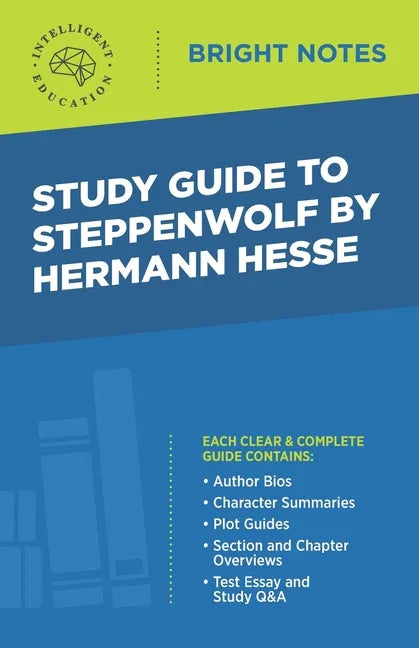 Study Guide to Steppenwolf by Hermann Hesse - Paperback