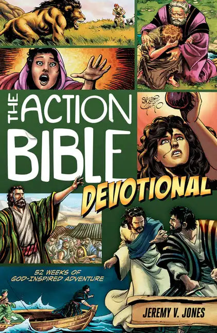 The Action Bible Devotional: 52 Weeks of God-Inspired Adventure - Paperback