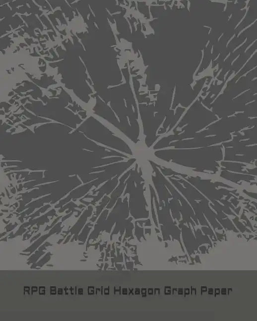 RPG Battle Grid Hexagon Graph Paper: Honeycomb Hex Tiles for Tactical Game Strategy Planning - Paperback