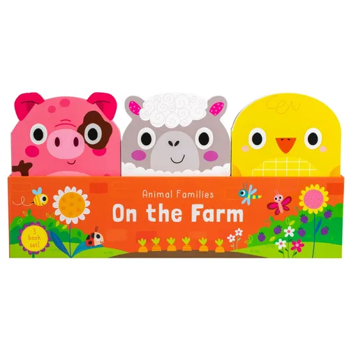 Animal Families: On the Farm - Board Book