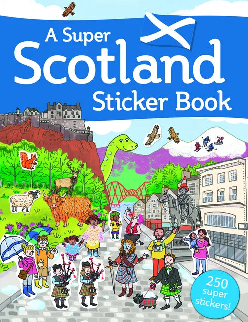 A Super Scotland Sticker Book - Paperback