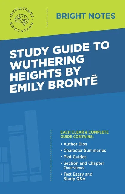 Study Guide to Wuthering Heights by Emily Brontë - Paperback