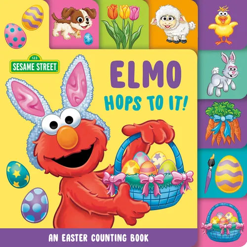 Elmo Hops to It! an Easter Counting Book (Sesame Street) - Board Book